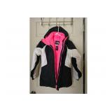 The North Face Girls' Hooded Ski Winter Jacket