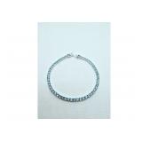 Blue Swarovski Crystal Bracelet