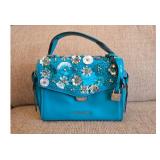 Authentic Michael Kors Leather Top Handle Bag