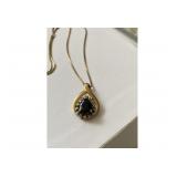 14k Yellow Gold Plated Sterling Silver Necklace