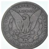 VG-F 1878-1904 P/O/S Morgan Silver Dollar Coin