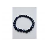 Dark Blue Natural Pearls Bracelet