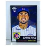 Chrome  #CPA-AR Alfonso Rivas Rookie Auto RC