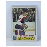 VINTAGE HOCKEY CARD O-PEE-CHEE 1977 MIKE McEWEN