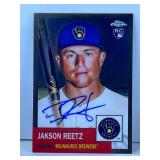 2022 Topps #CPA-JRE Jackson Reetz Rookie Auto RC