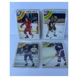 4PC 1978 O-PEE-CHEE NHL CARDS