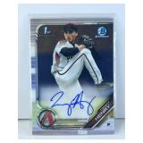 TOMMY HENRY 2019 BOWMAN CHROME 1ST AUTO #CDA-TH