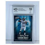 2018 CARSON WENTZ PANINI MJH EXCLUSIVE #42 BCCG 10