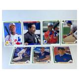 7PC 1990s UPPER DECK MLB LOT