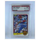 1983 Donruss John Stuper #621 Rookie PSA 8