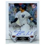 THAIRO ESTRADA 2019 TOPPS HIGH TEK ROOKIE AUTO