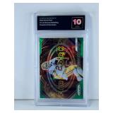 Christian McCaffrey Fireworks Green Prizm #F-12