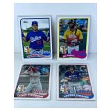 4PC #1 PROSPECT TOPPS CARD LOT