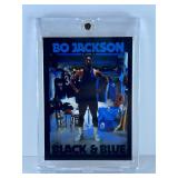 1990 Promo - Bo Jackson - Black & Blue Card