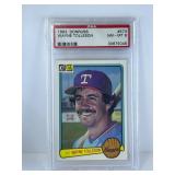1983 Donruss Wayne Tolleson #573 PSA 8