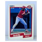 1990 Fleer Ken Griffey Cincinnati Reds #420