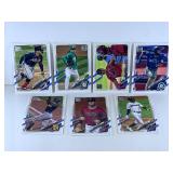 7PC ROOKIE MLB CARD LOT