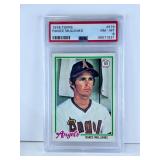 1980 TOPPS #311 ROGER METZGER PSA 8