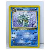 1999 1st Edition Seadra card (#42) Fossil set