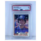 1981 Topps #18 Glenn Adams PSA 7 NM