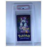 2000 Topps Pokemon TV Team Rocket Meowth  #3 PSA 7