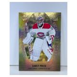 CAREY PRICE 2019-20 UPPER DECK GOLD ETCHINGS