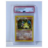CHARIZARD 4/130 Holo Rare Base Set 2 PSA 7