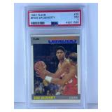 1987 Brad Daugherty Fleer #25 - PSA 7