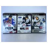 3PC PS2 NHL GAMES LOT