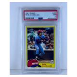1981 TOPPS BASEBALL # 509 PETE MACKANIN PSA 7