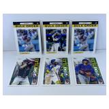 6PC TOPPS MLB CARD LOT