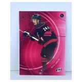 2024-25 UD SP Authentic Seth Jarvis Red Parallel