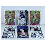 6PC MLB CARD LOT