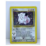 Clefairy 5/102  Base Set HOLO Pokemon Card
