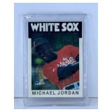 MICHAEL JORDAN - BASEBALL WHITE SOX PROMO CARD