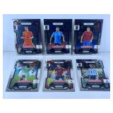 6PC FIFA WC PANINI CARD LOT