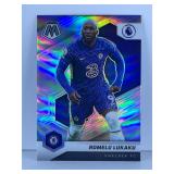 Romelu Lukaku PL #8 Silver Prizm parallel