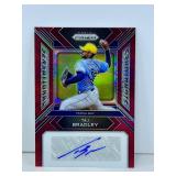 27/99 TAJ BRADLEY RED PRIZM AUTO #SS-TB