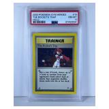 Gym Heroes #19 Rocket's Trap Trainer Holo PSA 8