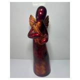 Glazed angel figurine