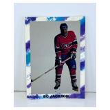 1990 BO JACKSON BO KNOW HOCKEY PROMO CARD