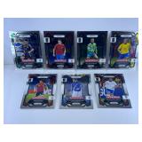 7PC FIFA WORLD CUP PANINI CARD LOT