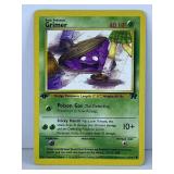 1st Edition Grimer Team Rocket Pokemon Card 57/82