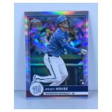 Brady House rookie card (#34) Chrome Flagship