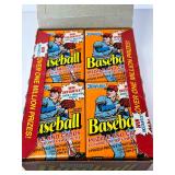Donruss 1990 Baseball Card Wax Pack Box