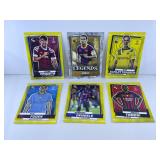 6PC TOPPS SUPER STARS CARD LOT