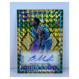 /50 Brandon Miller Gold Geometric Refractor Auto