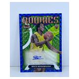Brice Sensabaugh RC 18/99 Blue Refractor Auto