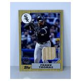 Frank Thomas #87R-FT  Game Used Memorabilia