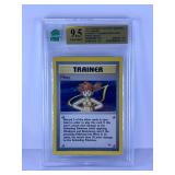 2000  Misty Rare Holo Swirl #18 MNT 9.5
